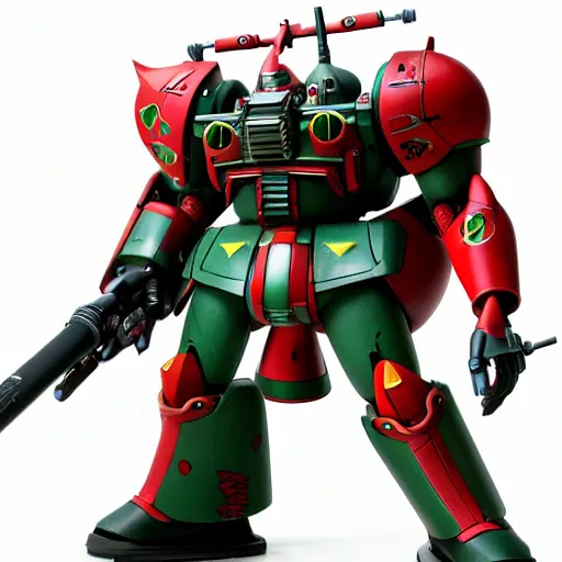 Image similar to zaku custom sazabi custom, by alex pardee, 3 d, 8 k hd resolution