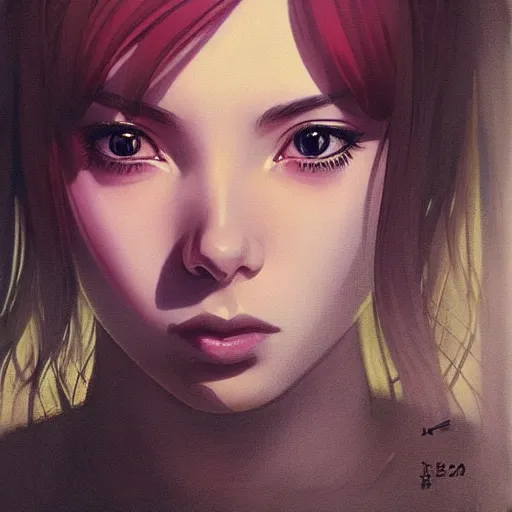 Image similar to jodie comer portrait as manga girl, realistic shaded perfect face, fine details. anime. realistic shaded lighting poster by ilya kuvshinov katsuhiro otomo ghost - in - the - shell, magali villeneuve, artgerm, jeremy lipkin and michael garmash and rob rey