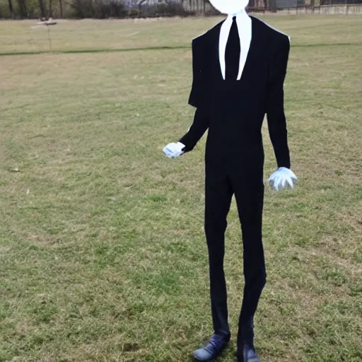 Image similar to mister jack as slenderman