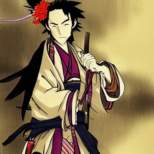 Image similar to samurai champloo by frank rosetta