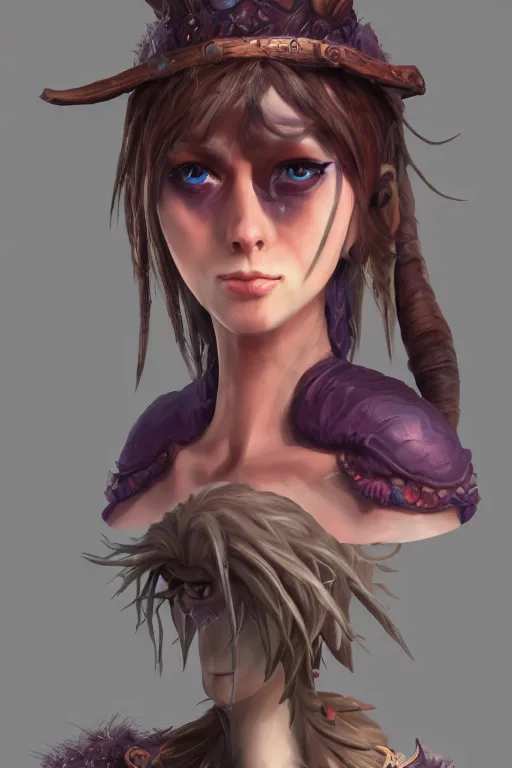 Prompt: a portrait of DND fairy character , concept art, DND, trending on artstation 3D.