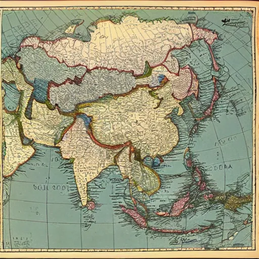 Image similar to map of asia