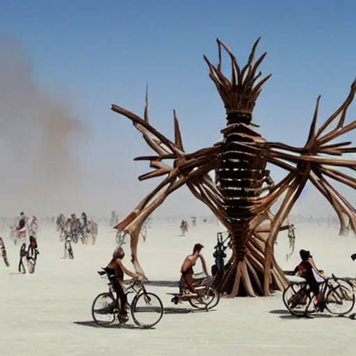 Image similar to burning man,