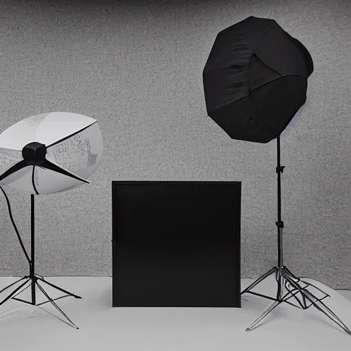 Prompt: The Black Box, product photography, studio shot