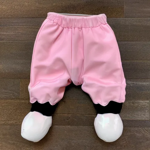 Image similar to pink penguin puffy pants