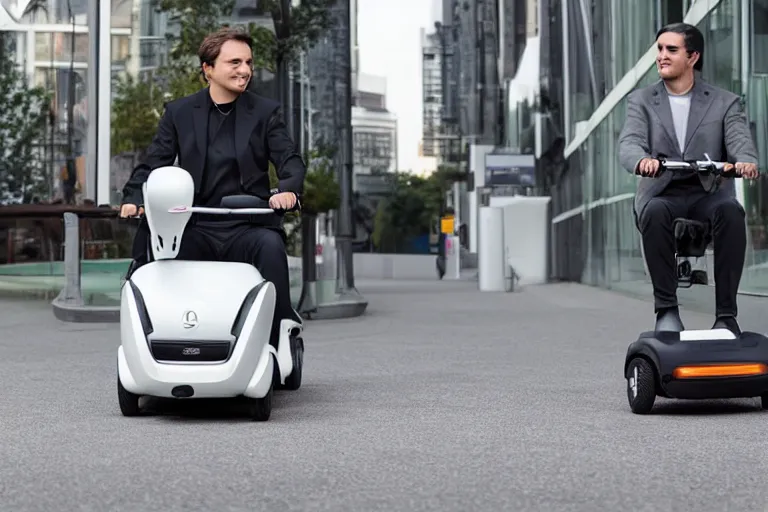 Image similar to a mobility scooter designed and produced by mercedes - benz