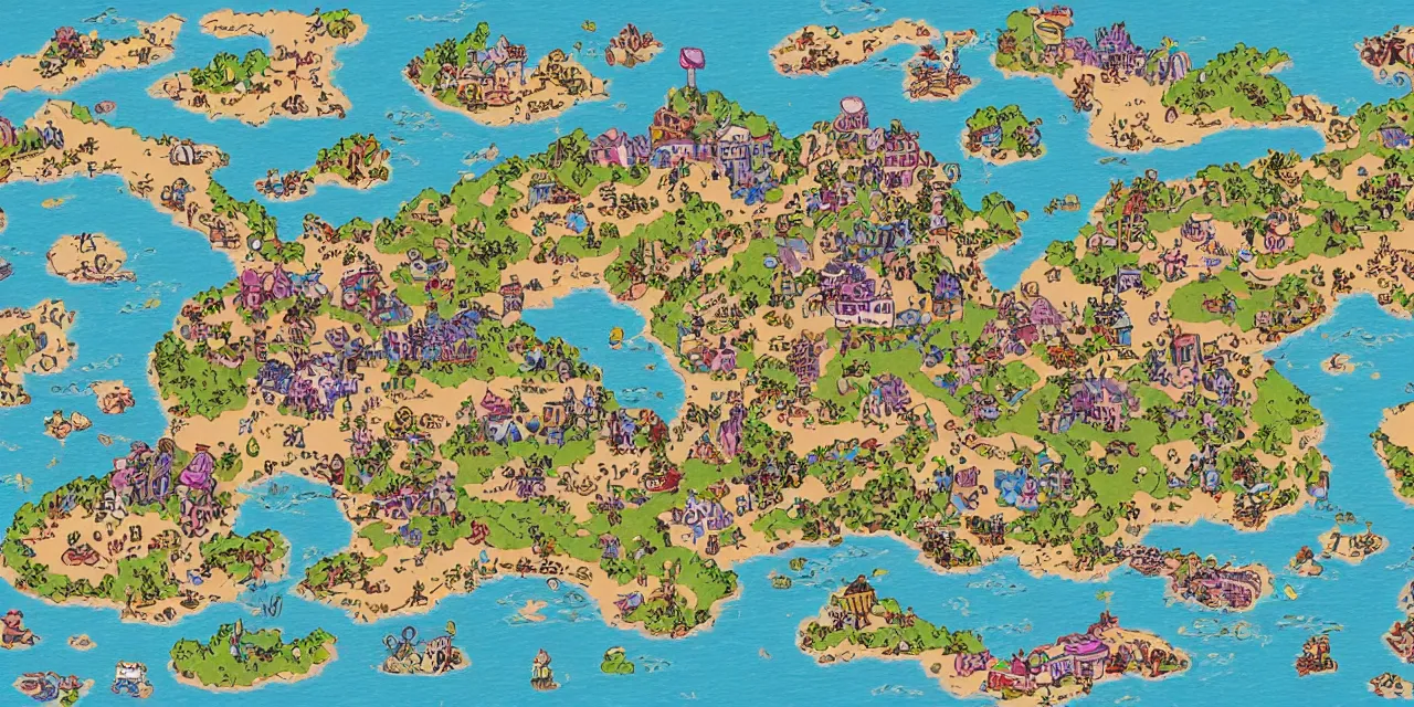 One-piece world map recreation time! #fypシ #map #mapmaker #mapmaking #