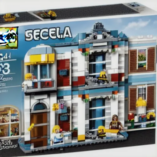 Image similar to fbi raid maralago lego set