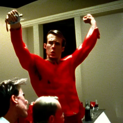 Image similar to Birthday party in American Psycho (1999)