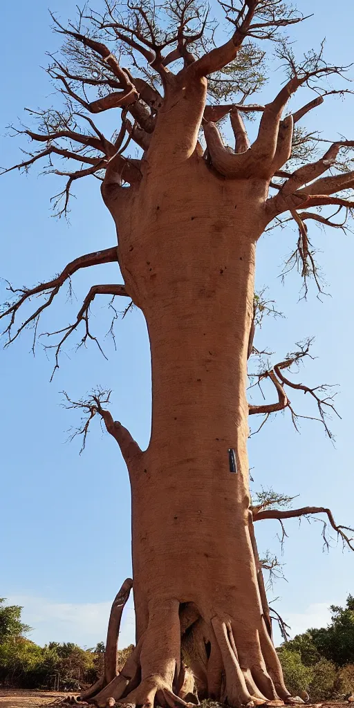 Image similar to peter de jong attractors morphing into a baobab tree, vhs footage