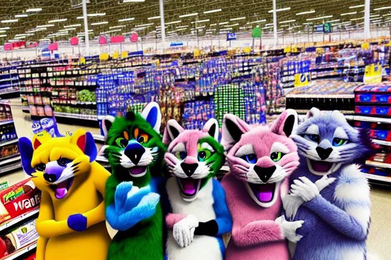 Image similar to photo of fursonas for sale at walmart on black friday