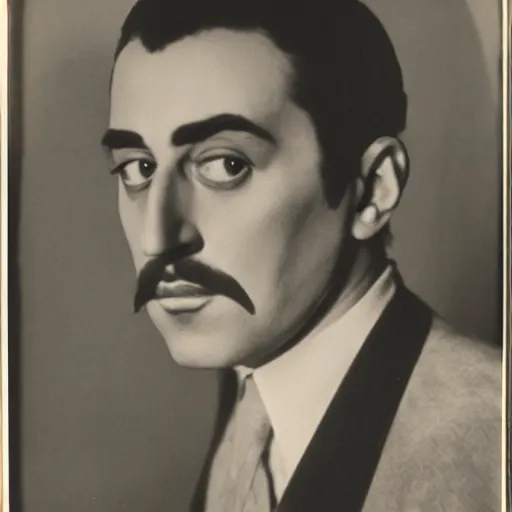 Prompt: A portrait by Man Ray