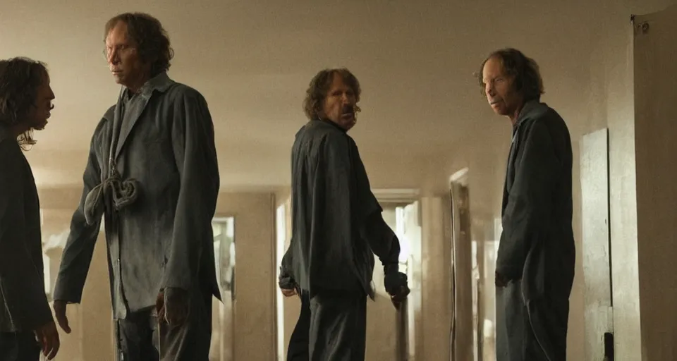 Image similar to film still of the Doors of Perception movie directed by Denis Villeneuve