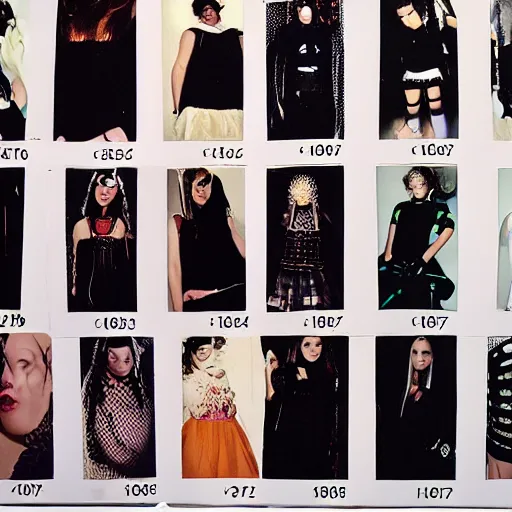 Image similar to hellraiser fashion high school photo book