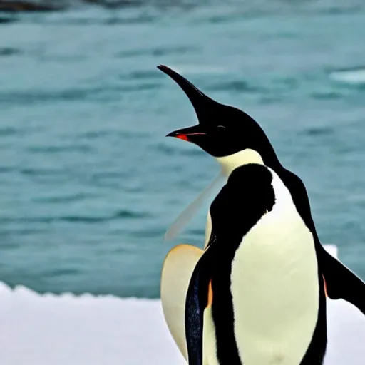 Image similar to Bailey Jay as a penguin