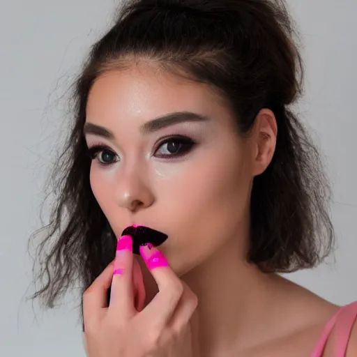 Image similar to lipstick with pink panda