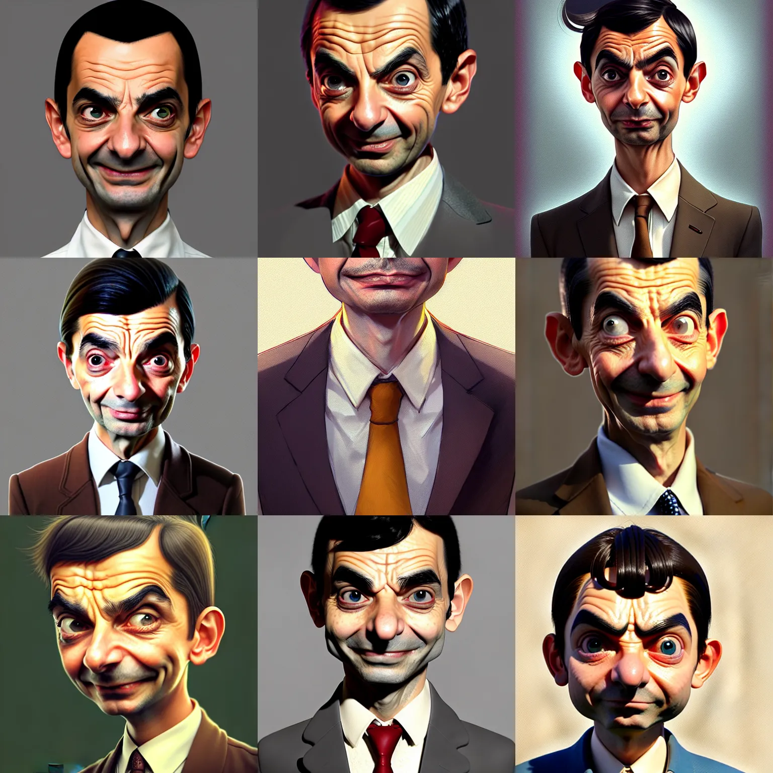 Prompt: character concept art of character concept art of a young mr bean | | distinct - fine, key visual, realistic shaded perfect face, fine details by stanley artgerm lau, wlop, rossdraws, james jean, andrei riabovitchev, marc simonetti, sakimichan, and jakub rebelka, trending on artstation