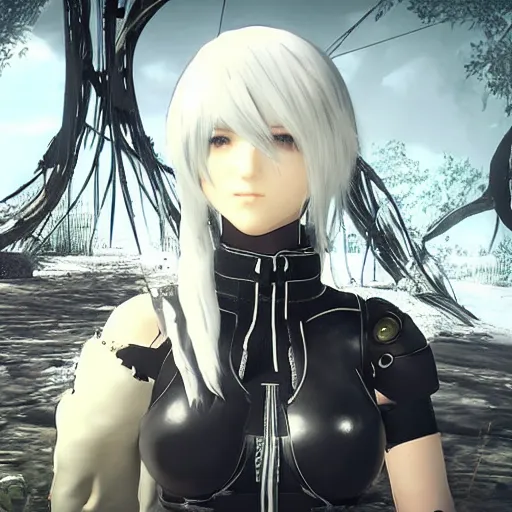 Image similar to Nier Automata