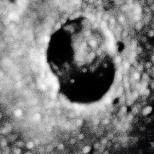 Prompt: the moon has eyes, historic photograph, 60mm, myterious and creepy