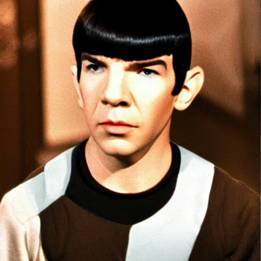 Prompt: young spock