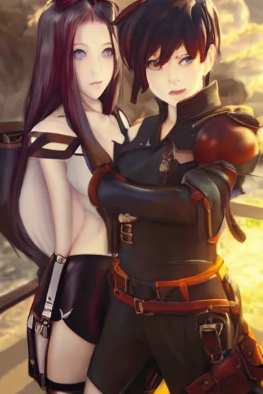 Image similar to isekai masterpiece by blade lovewn, hongbsws, mandy jurgens, irina french, rachel walpole, ross tran, illya kuvshinov, waterhouse, and alyn spiller of tifa l