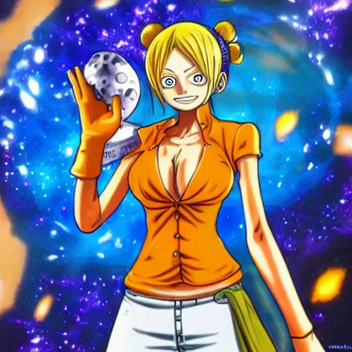 ArtStation - Nami - One Piece animated wallpaper