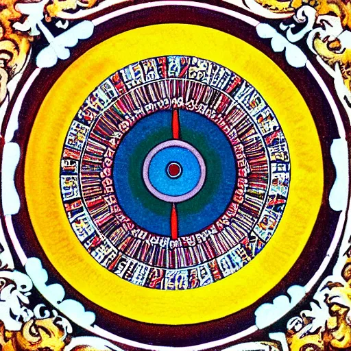 Prompt: the wheel of dhamma