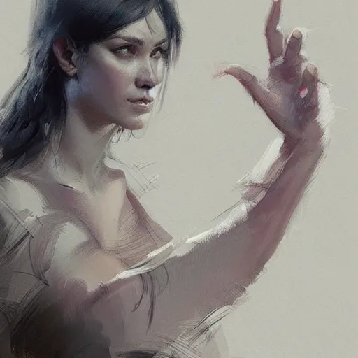 Image similar to human hand sketch, painting by Craig Mullins, 4k, octane, digital painting, artstation, concept art, sharp focus, illustration, art by artgerm and greg rutkowski and alphonse mucha,