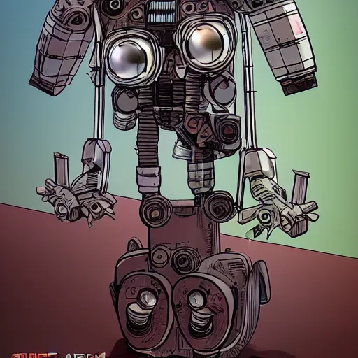 Image similar to Prototype 5 From Short Circuit By Josh Albright