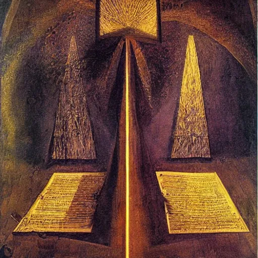 Image similar to A long night coding by Remedios Varo, highly detailed