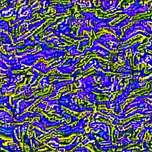 Image similar to magic-eye stereogram