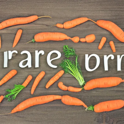 Prompt: a frustrated carrot playing wordle