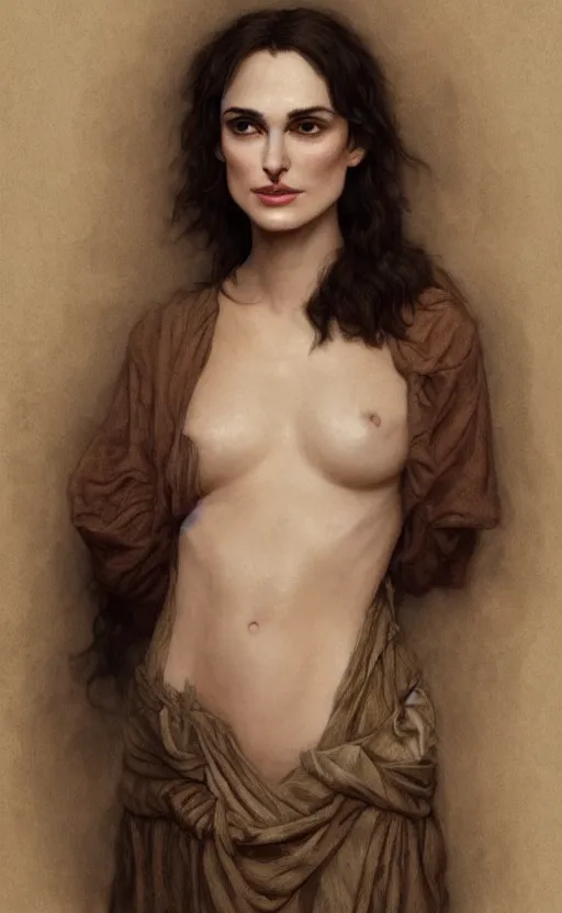 Image similar to winona ryder, kiera knightly, traditional corsican, intricate, highly detailed, pastoral, artstation, illustration, jurgens, rutkowski, bouguereau