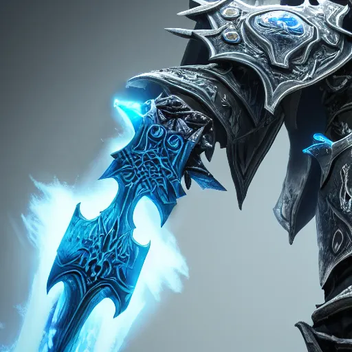 Arthas Menethil As The Lich King From World Of Stable Diffusion Openart