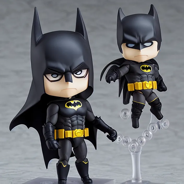 Image similar to Batman, An anime Nendoroid of Batman, figurine, detailed product photo