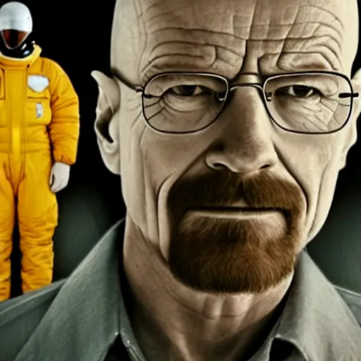 Prompt: walter white in interstellar