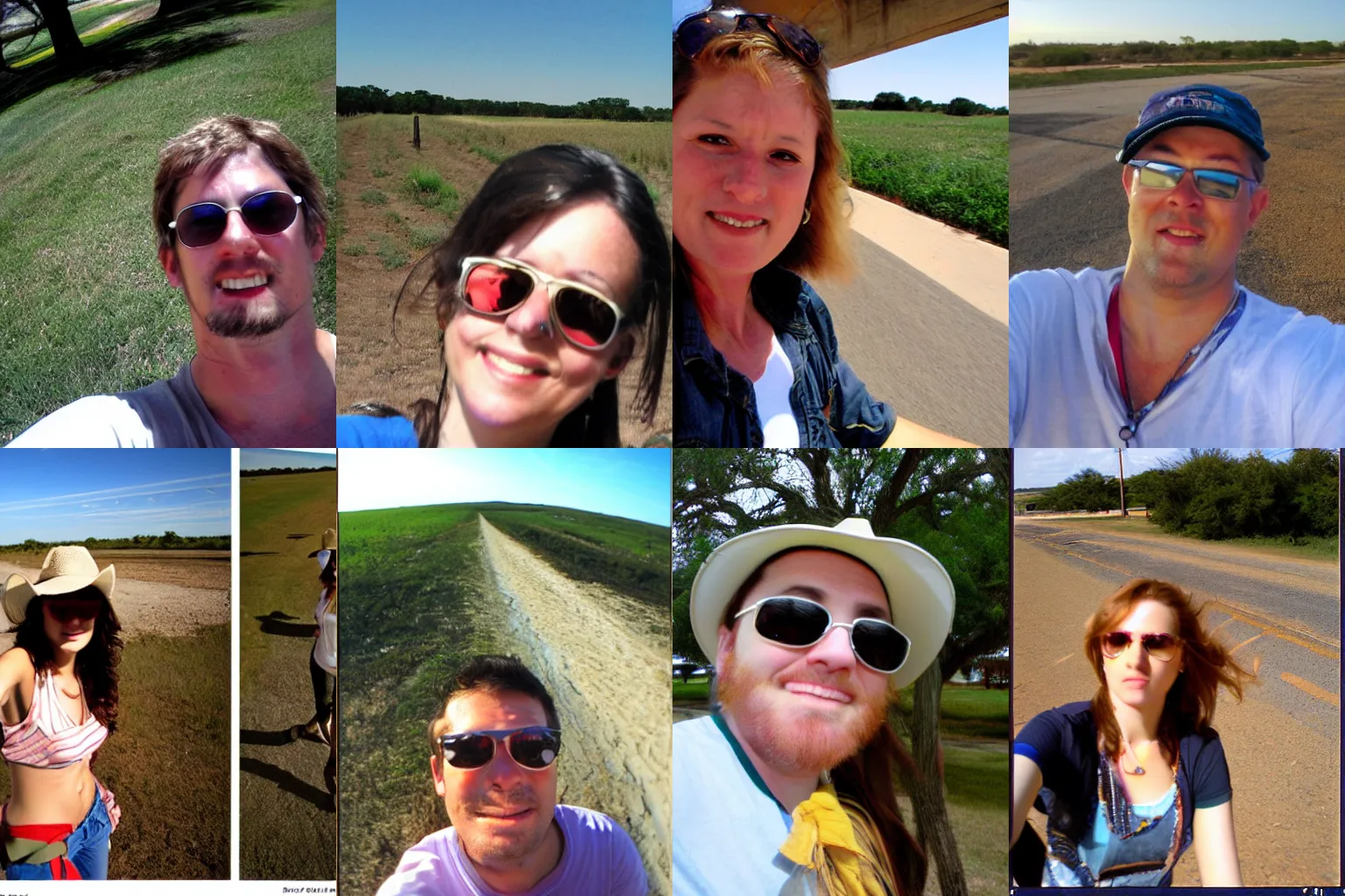 Prompt: selfy in texas, photo 2 0 1 0