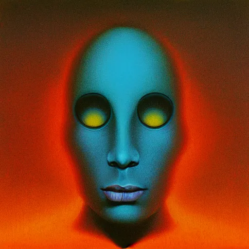 Image similar to tame impala album cover made by zdzisław beksiński