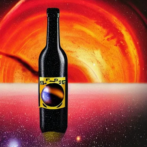 Image similar to black hole in a bottle