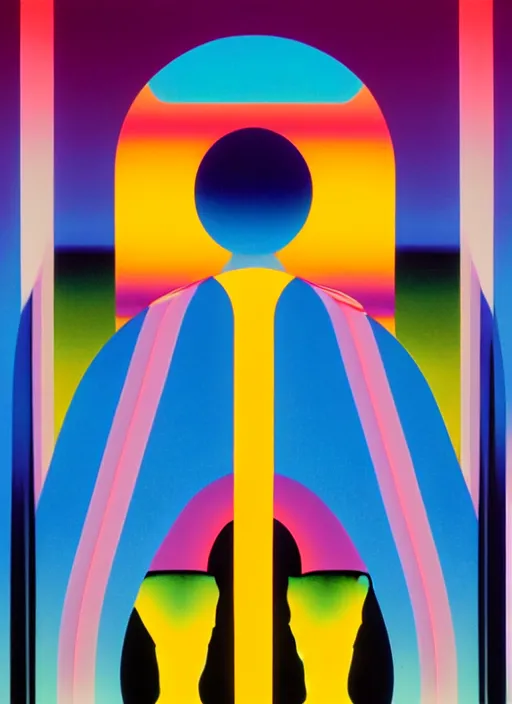Prompt: mirror by shusei nagaoka, kaws, david rudnick, pastell colours, airbrush on canvas, cell shaded, 8 k