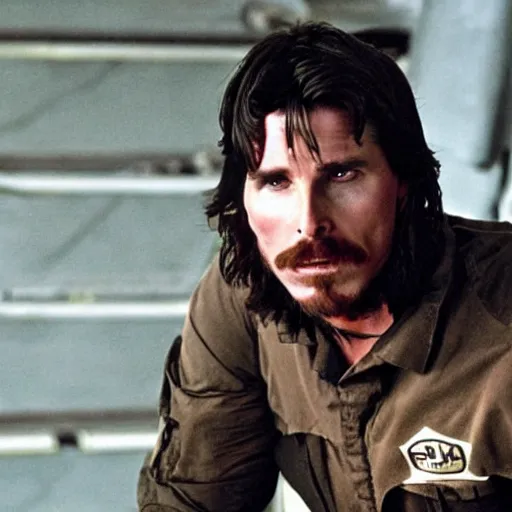 Image similar to christian bale as the jackal