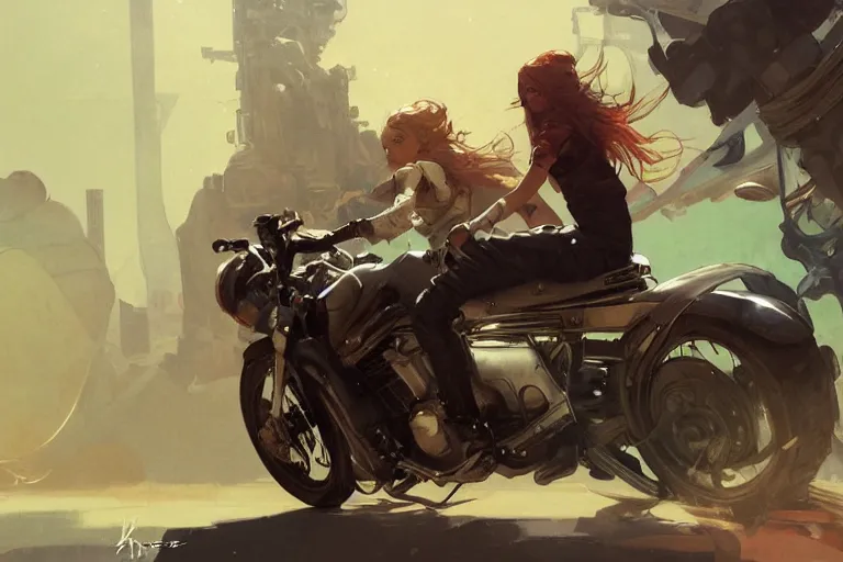 Darkcanvas - Finally them together Gloria Moto- Moto Fan Art