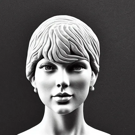 potrait of taylor swift as a stone sculpture | Stable Diffusion | OpenArt