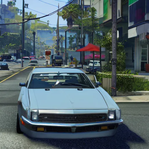 Image similar to screenshot of Grand Theft Auto: Kingston, for ps5, Highly Detailed, Unreal engine 5, HD, 8k, GTX 3090,