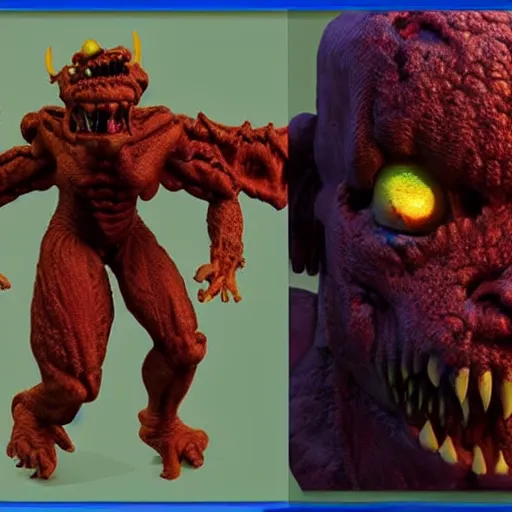 Image similar to A Doom Cacodemon hyper realistic uncanny valley