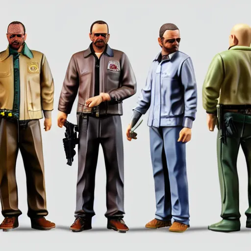 Image similar to resin model of gta character figurine.