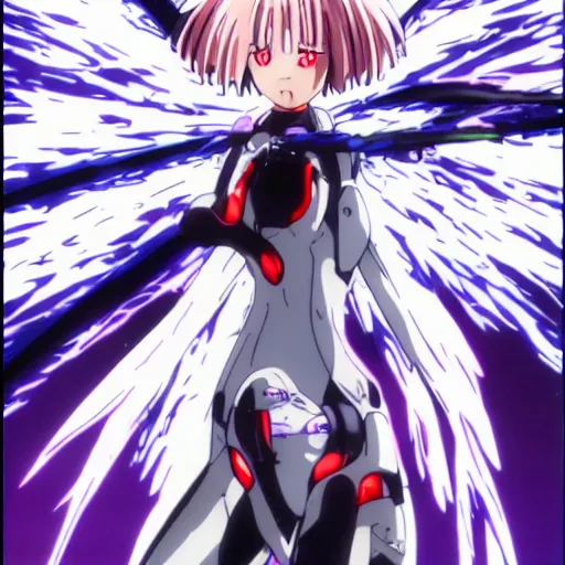 Image similar to Rei ayanami exploding