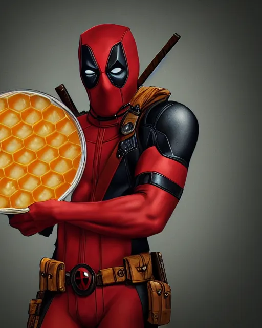 Deadpool enjoying his chimichangas - AI Generated Artwork - NightCafe  Creator