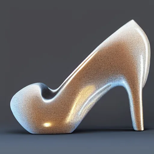 ArtStation - Jimmy Choo's logo (3D)