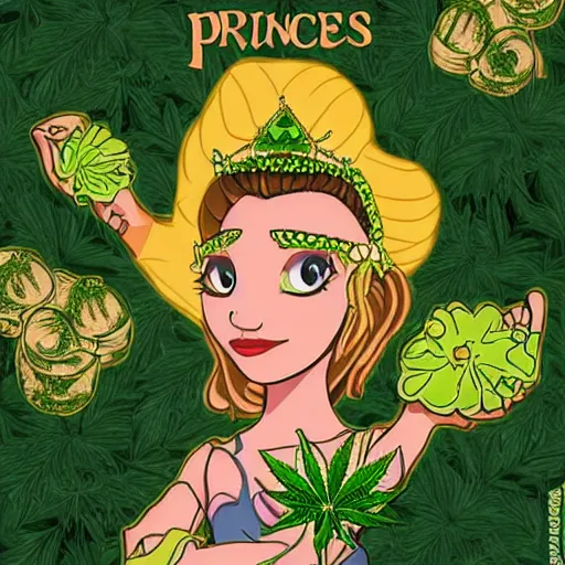 Image similar to princess of cannabis